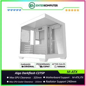 Aigo Darkflash C275P M-ATX White - foto 1