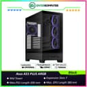 Asus A31 PLUS ARGB Black Boundless Panoramic View ATX Case - foto 1