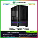 Asus PRIME AP202 - Air Floating mATX Panoramic Case with Curved Tempered Glass - foto 1