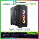 Corsair FRAME 4500X RS-R ARGB Panoramic Glass Mid-Tower PC Case - Black - foto 1