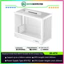 DeepCool CH160 PLUS WHITE Portable M-ATX Compact Case - foto 1