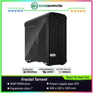 Fractal Torrent Black TG Dark Tint - foto 1