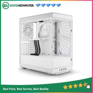Hyte Y40 Snow White - S-Tier Aesthetic ATX Case - foto 1