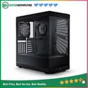 Hyte Y40 Pitch Black - S-Tier Aesthetic ATX Case - foto 1