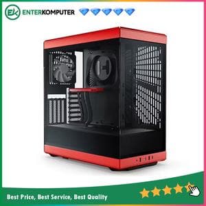 Hyte Y40 Black Cherry - S-Tier Aesthetic ATX Case - foto 1