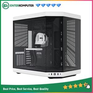 Hyte Y70 White - Modern Aesthetic Dual Chamber ATX Case - foto 1