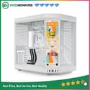 Hyte Y70 Touch Infinite Snow White - Modern Aesthetic Dual Chamber ATX Case with 14.9 Integrated LCD Touchscreen - foto 1