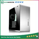 Jonsbo UMX1W SILVER - ITX - Aluminum Case - Tempered Glass Side Window - Support ATX PSU - foto 1