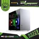 Jonsbo V10-Glass Silver - ITX Case - Aluminum Case - Tempered Glass Side Window - PSU Support ATX (≤150MM)/SFX/SFX-L - foto 1