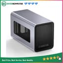 Jonsbo V11 Silver - ITX Case - Aluminum Case - Tempered Glass Side Window - PSU support SFX - foto 1