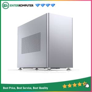 JONSPLUS i100 Pro-A Silver - ITX Case - Magnesium Aluminum Alloy Case - No Side Window - PSU support ATX/SFX - foto 1