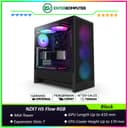 NZXT H5 Flow RGB Black - Mid-Tower Airflow Case with RGB Fans - foto 1