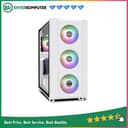 PCCooler Diamond MA200 Mesh White - Tempered Glass - foto 1