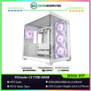PCCooler C3 T700 ARGB White BTF Panoramic Window Case - foto 1