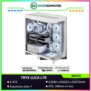 TRYX LUCA L70 WHITE Mid-tower E-ATX PC Case - foto 1