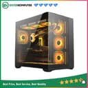 VenomRX DAEMON S9 BTF BLACK - ATX Tempered Glass - foto 1
