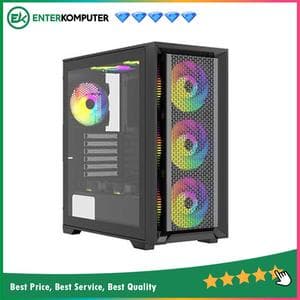 VenomRX AEGON - ATX Tempered Glass 4X12CM ARGB Fan - foto 1