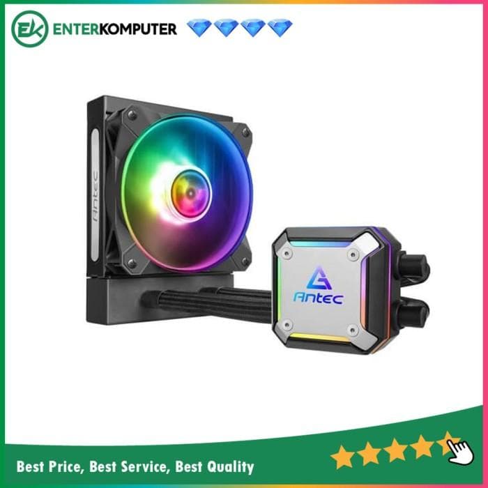Antec Neptune 120 ARGB - 120mm AIO ARGB LIQUID CPU COOLER - foto 1