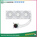 LIAN LI GALAHAD II TRINITY PERFORMANCE FAN 360 WHITE - AIO EXTREME COOLING - 3TYPES OF PUMP COVER - BOOST PERFORMANCE TO THE NEXT LEVEL - foto 1