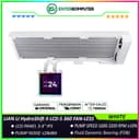 LIAN LI HydroShift II LCD-S 360 FAN-LESS WHITE with 3.4 IPS 60Hz LCD Screen - Improved Performance - Uniquely Cool, Now Reimagined - Magnetic Hot-swap Display - Side-Mounted Design with Optimized Cable Managment - foto 1