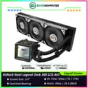 ASRock Steel Legend Dark 360 LCD AIO Liquid Cooler - foto 1