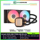 Corsair iCUE LINK TITAN 240 RX LCD Liquid CPU Cooler - foto 1