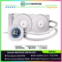 Corsair NAUTILUS 240 RS LCD Liquid CPU Cooler - White - foto 1
