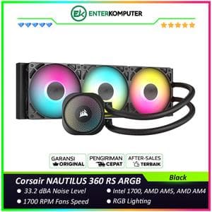 Corsair NAUTILUS 360 RS ARGB Liquid CPU Cooler - foto 1