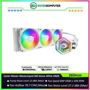 Cooler Master MasterLiquid 360 Atmos White ARGB - foto 1