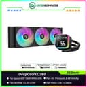 DeepCool LQ360 360mm Liquid Cooler with A Dashboard Display - foto 1