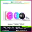 NZXT Kraken Elite 240 RGB White 240mm AIO Liquid Cooler with 2.72 IPS LCD & RGB - foto 1
