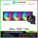 PCCooler GT360 ARGB Display Black 3.5 IPS Screen Liquid Cooler - foto 1