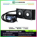 TRYX PANORAMA 240 BLACK L-shaped AMOLED Screen Liquid Cooler - foto 1