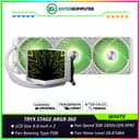TRYX STAGE ARGB 360 WHITE Dual Screen IPS Display Liquid Cooler - foto 1