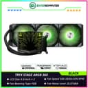 TRYX STAGE ARGB 360 BLACK Dual Screen IPS Display Liquid Cooler - foto 1