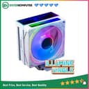 CUBE GAMING ILLUMINE - Mirror RGB TOP Cover - 4 Copper Heat Pipes - Single Fan 12CM Infinity ARGB - Metal Bracket - Universal Socket (AM5 Ready) - Best Deals On March!!! - foto 1