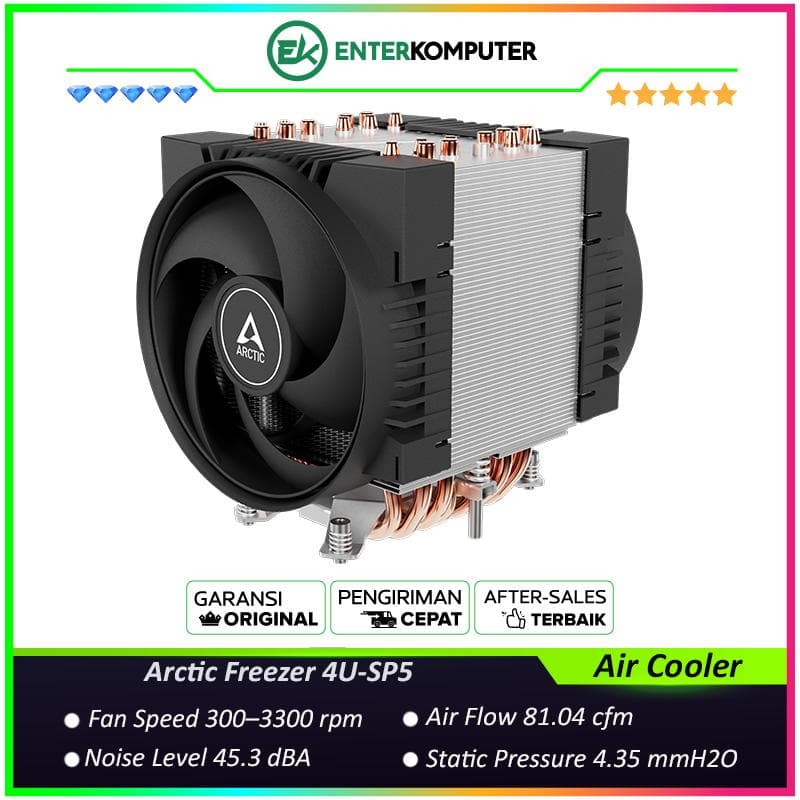 Arctic Freezer 4U-SP5 4U Server Cooler for AMD SP5 - foto 1