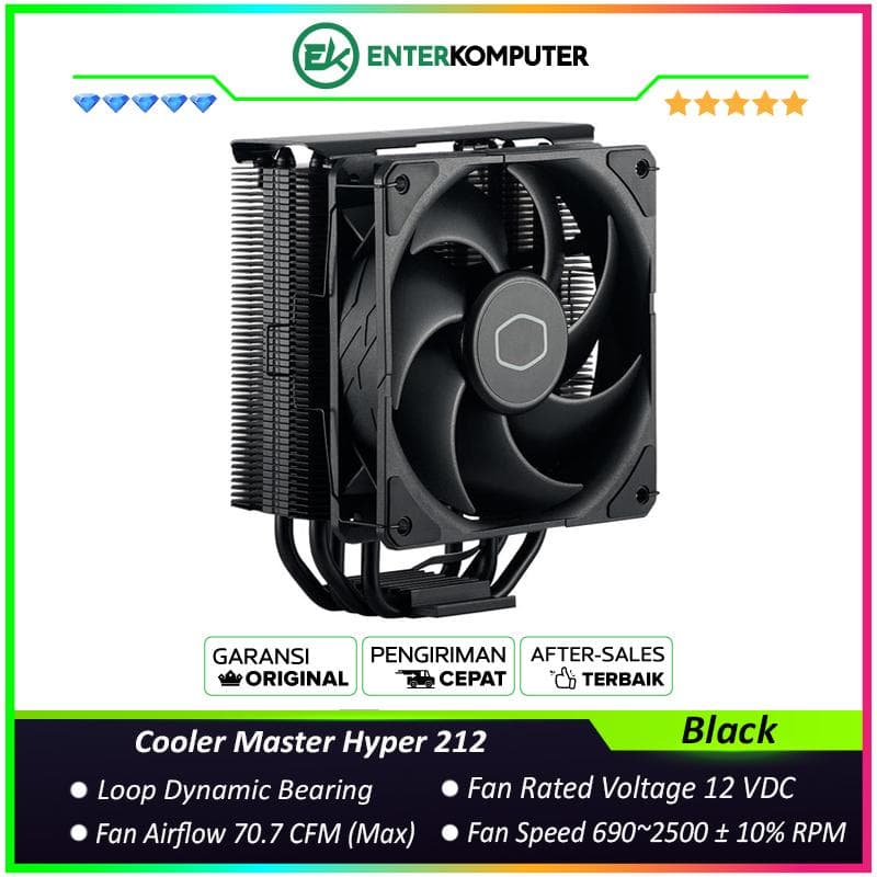 Cooler Master Hyper 212 Black - foto 1