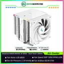 DeepCool AK620 DIGITAL SE White - Dual-Tower 120mm CPU Cooler with A Status Display - foto 1