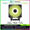 MSI MAG CoreFrozr AA13 Single Tower CPU Cooler - Support LGA1700/LGA1851/AM4/AM5 - foto 1