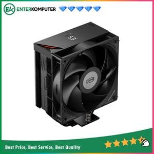 PCCooler RT500 Digital Black Tower CPU Cooler with Smart Digital Monitor - foto 1