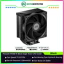 PCCooler RT500 TC Black Single Tower CPU Cooler - foto 1