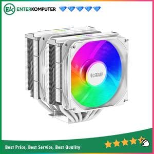 PCCooler Paladin S9 White ARGB Dual Tower CPU Cooler - foto 1