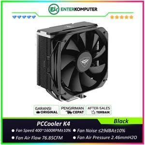 PCCooler K4 Black CPU Cooler - foto 1