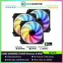 CUBE GAMING CHAIN Reverse BLACK A-RGB Fan (3 x 120MM) Wireless Connection Fan - foto 1