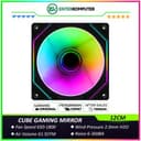CUBE GAMING MIRROR Reverse BLACK Single Pack - Infinity Mirror 12CM ARGB Reverse PWM FAN - foto 1