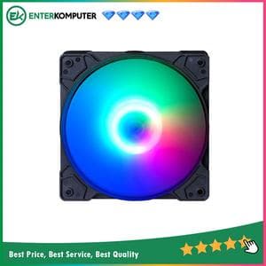 CUBE GAMING FIX Black - Rainbow 12CM FAN - foto 1