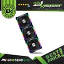LIAN LI UNI FAN SL120 BLACK - 3PCS 12CM ARGB FAN & CONTROLLER - foto 1