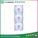 LIAN LI UNI FAN SL120 V2 WHITE - 3PCS 12CM ARGB FAN & CONTROLLER - foto 1