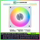 LIAN LI UNI FAN CL Wireless 120 Reverse Blade WHITE Single Pack - Two ARGB Light Zones - Balanced Performance with Quiet Operation - 12RCL1W1W - foto 1